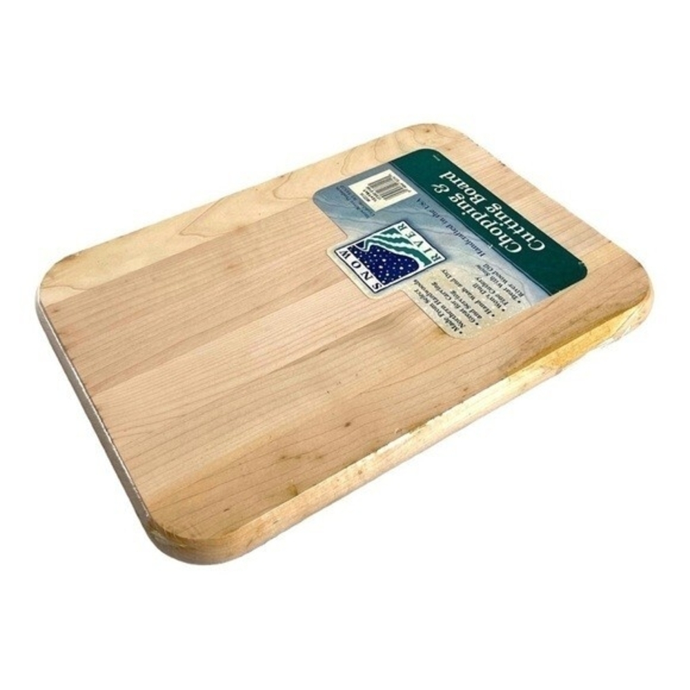Snow River Cutting Board Northern Hardwood 13.75x10 Chopping Serving Board NWT - Picture 3 of 4